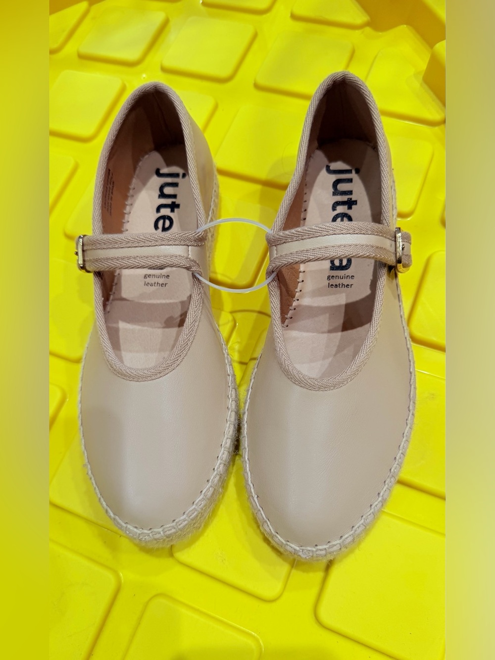 Jutelia  Espadrilles Nude  - Genuine Leather